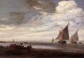 Río Scene2 barco paisaje marino Salomon van Ruysdael